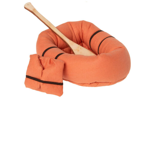 Maileg rubber boat orange