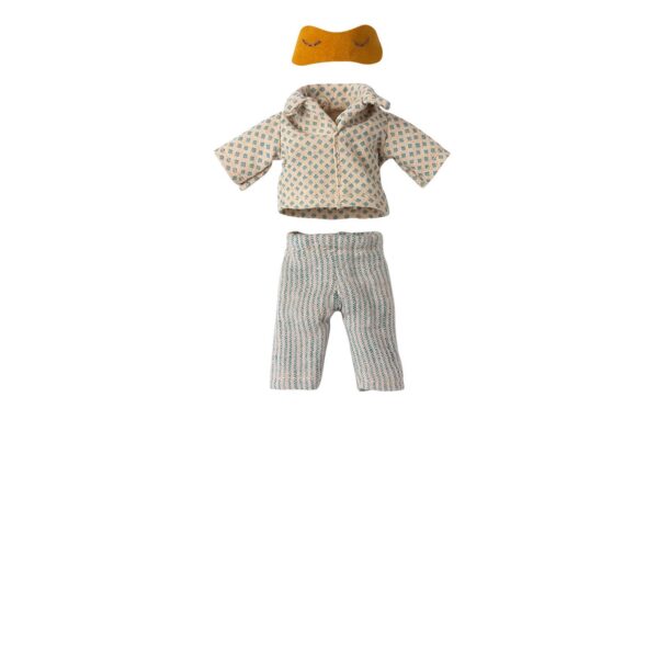 Maileg clothes for dad mouse pyjamas with mask