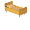 Maileg wooden bed mini yellow