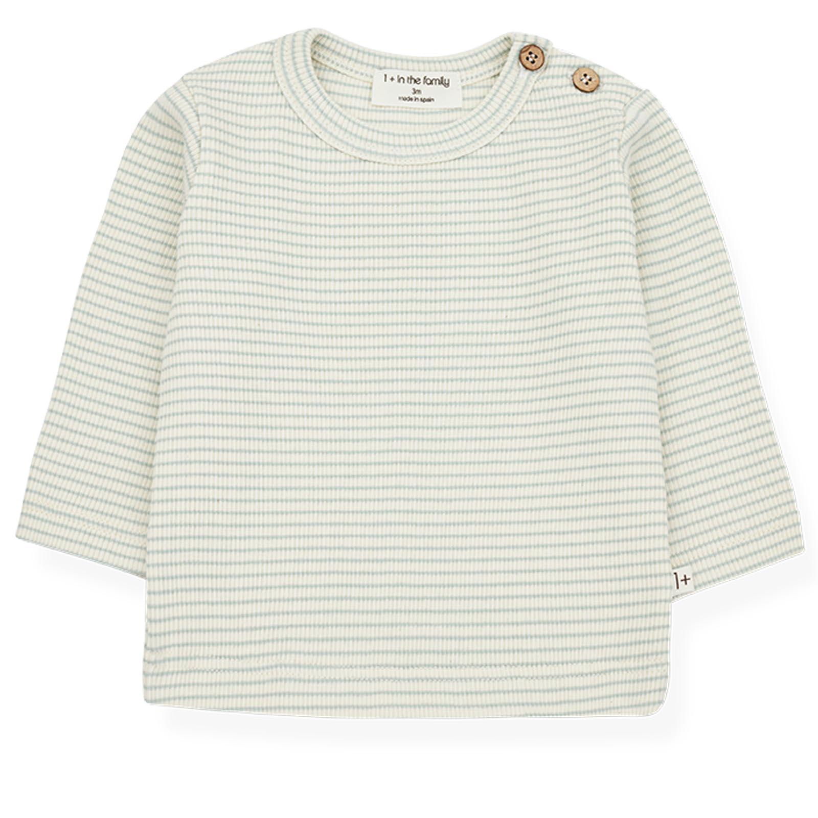 Pablo long sleeve t-shirt lime stripes baby