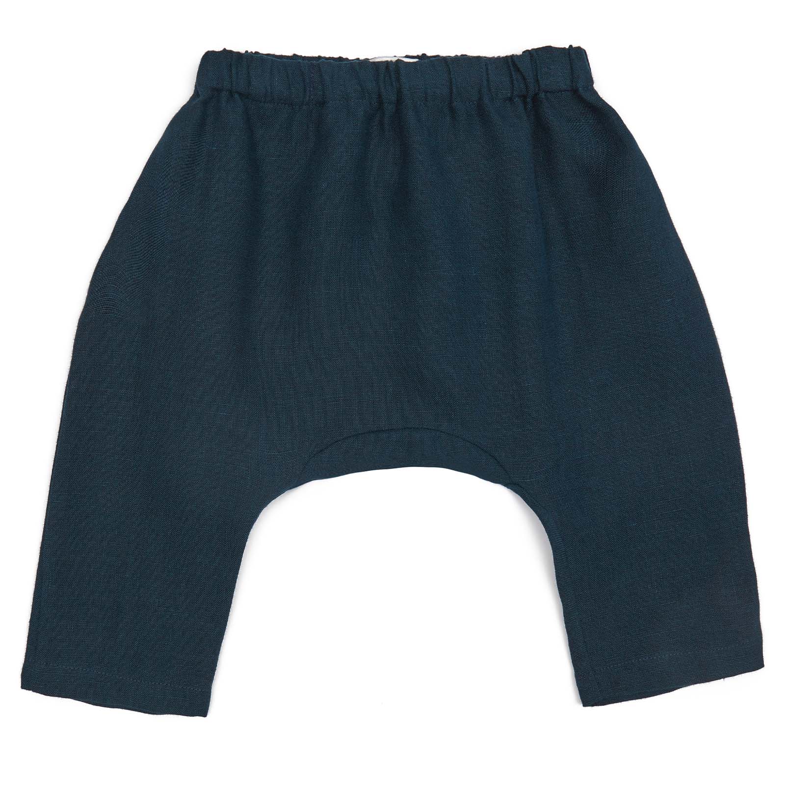 Roly Pony | Boys Linen Trousers | Ocean Blue