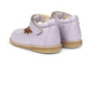 Angulus children sandal with adjustable velcro closure lilac rollover