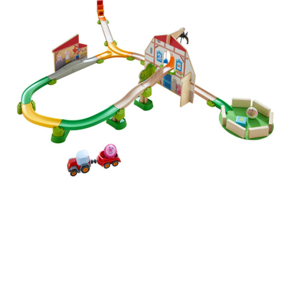 Haba marble run sound play track farmyard