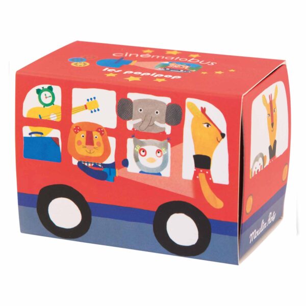 Moulin Roty storybook torch popipop bus