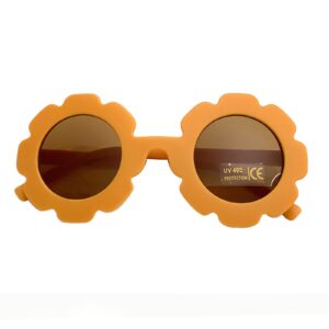 Children sunglasses daisy yellow