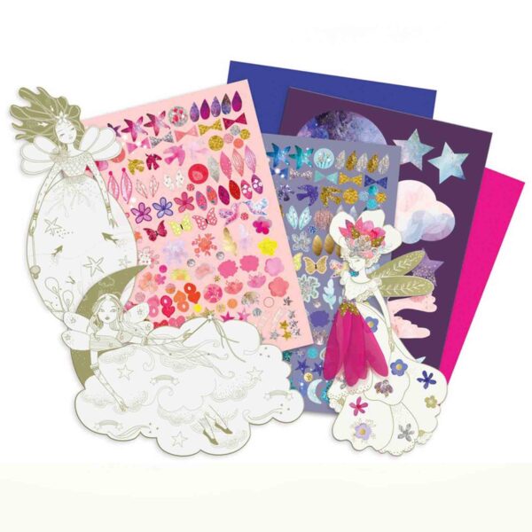 Mon petit art creative kit haute couture fairy components