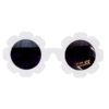 Children sunglasses daisy white