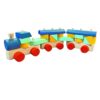 bass and bass wooden stacking train toy