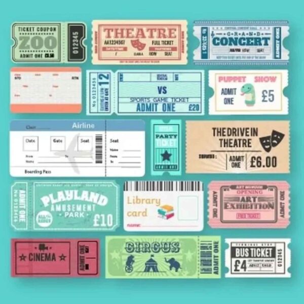 playful little readers role play tickets