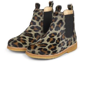 Angulus chelsea boots leopard