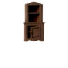 Maileg Miniature corner cabinet brown