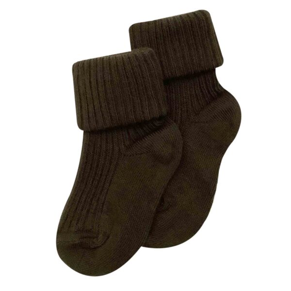 wool socks dark brown