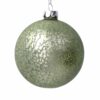 christmas bauble antique green