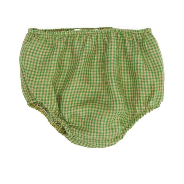 Green Gingham Bloomers