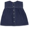 VIOLET denim girl dress back