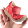 baby velcro baby shoes red