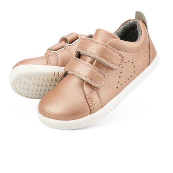 Bobux Grass Court Rose gold