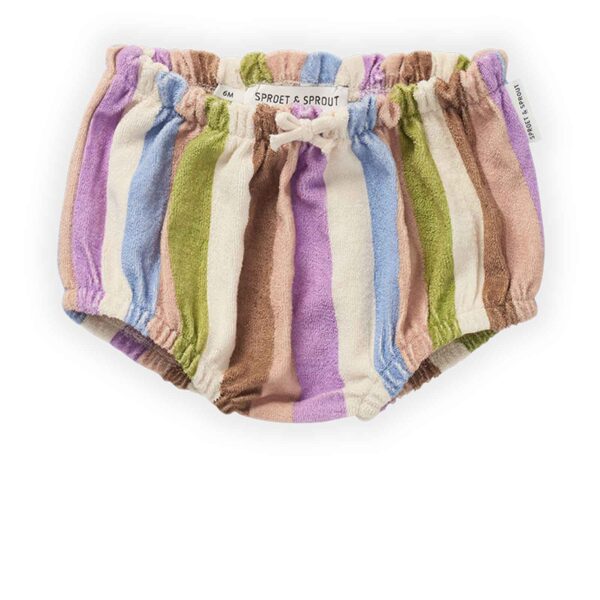 baby terry stripe bloomers