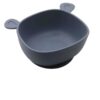 blue silicon eating bowl bear