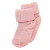 cotton rib socks pink guava