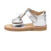 Young Soles girl silver sandals flo