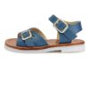 Young Soles pearl sandals blue side