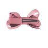 baby girl small pink bow clip