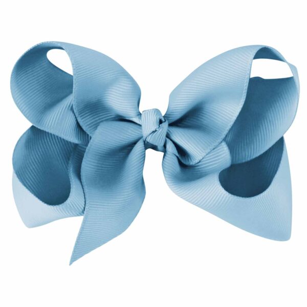 girls large blue bow