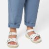 sweetheart sandals white kids