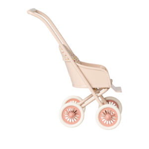 Maileg stroller for baby mouse powder