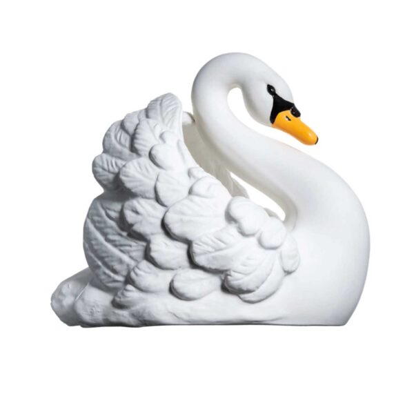 swan baby bath toy