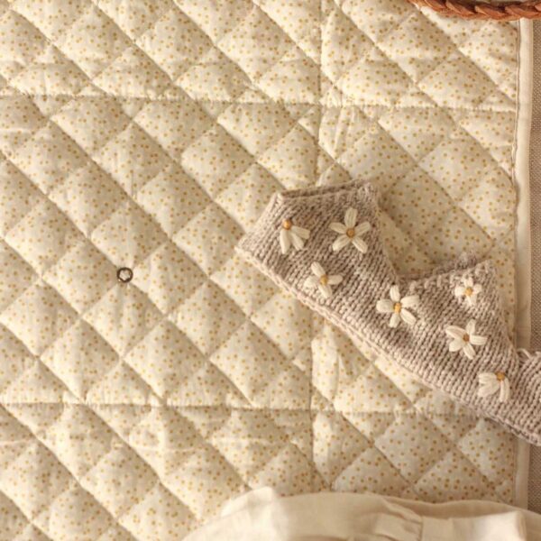 Avery Row baby changing mat floral