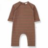 Laurent baby brick stripe onesie