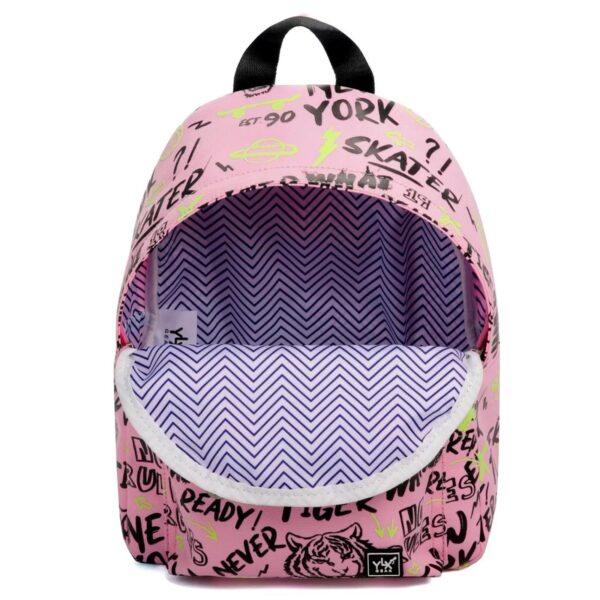 girls pink back pack