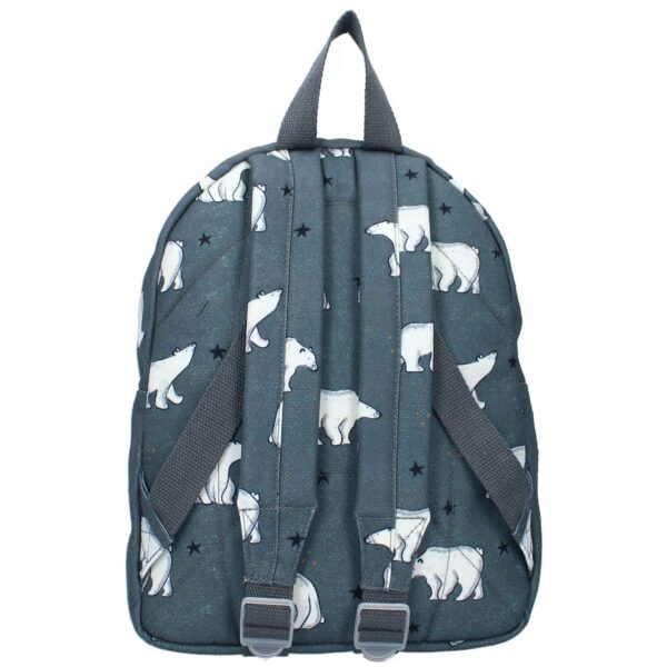 girls small Backpack polar bear