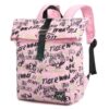 kids backpack Pink Glowing Street Art