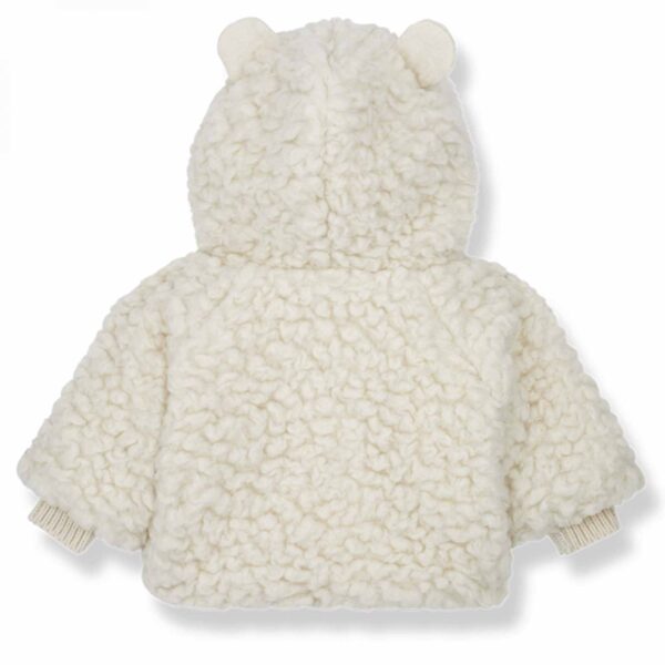 1+ in the family Apolline ivory hooded coat