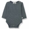 Andrey baby green striped cotton body