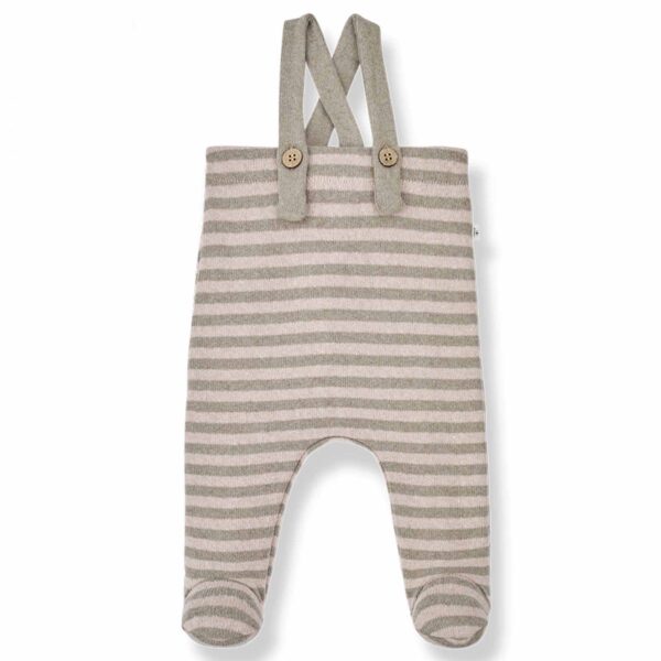 Ferran Pink Cotton Knit Baby Trousers