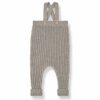 Maud Grey Knit Baby Trousers