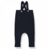 Maud Navy Knit Baby Trousers