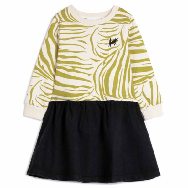 Wolf and rita mercedes olive zebra dress