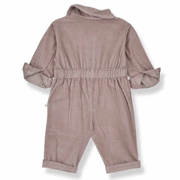 one plus in the family Girls pink corduroy jumpsuit