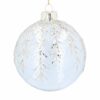 christmas bauble pearl with gold branch