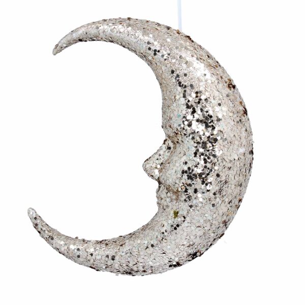 gisela graham hanging moon decoration