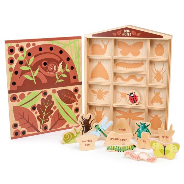 tender leaf wooden bug hotel toy