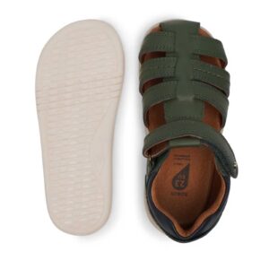 boys green closed toe sandals