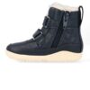 Bobux Kids Fur lined navy boots